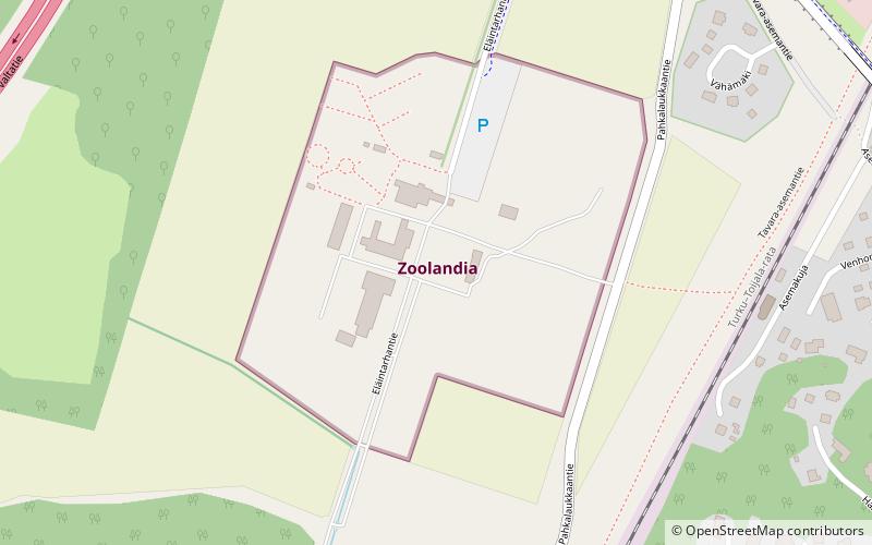 Zoolandia location map