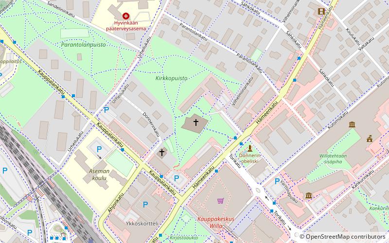Hyvinkää Church location map