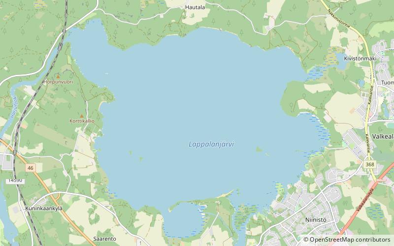 lappalanjarvi location map