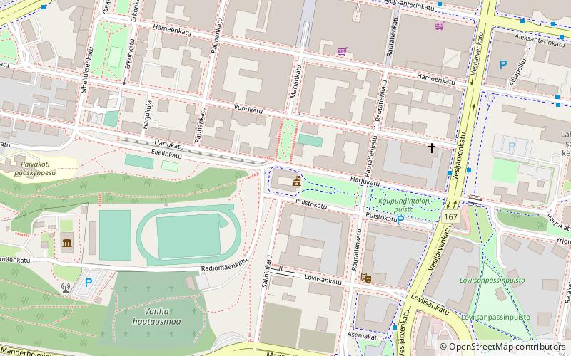 Lahti Town Hall location map