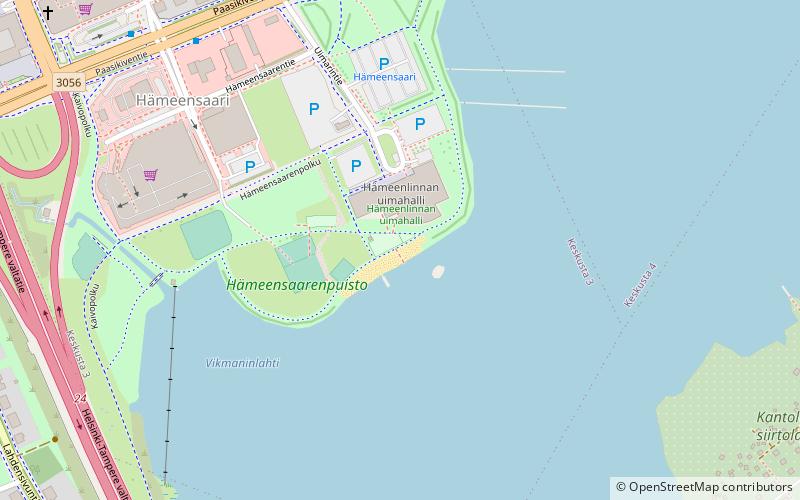hameensaaren uimaranta hameenlinna location map
