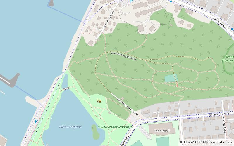 Lanu-puisto location map