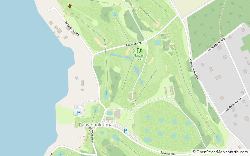 Tawast Golf location map