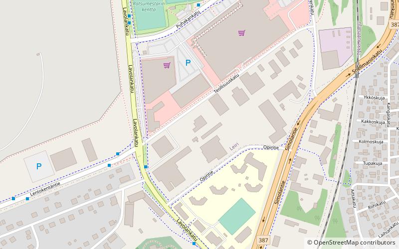 pesuparkki lappeenranta location map