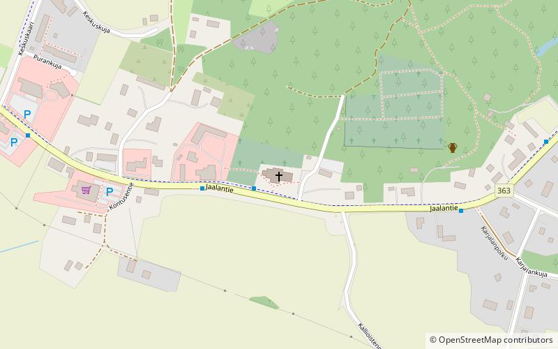 Jaalan kirkko location map