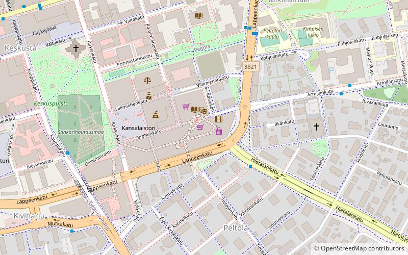 lappeenrannan kaupungintalo lappeenranta location map
