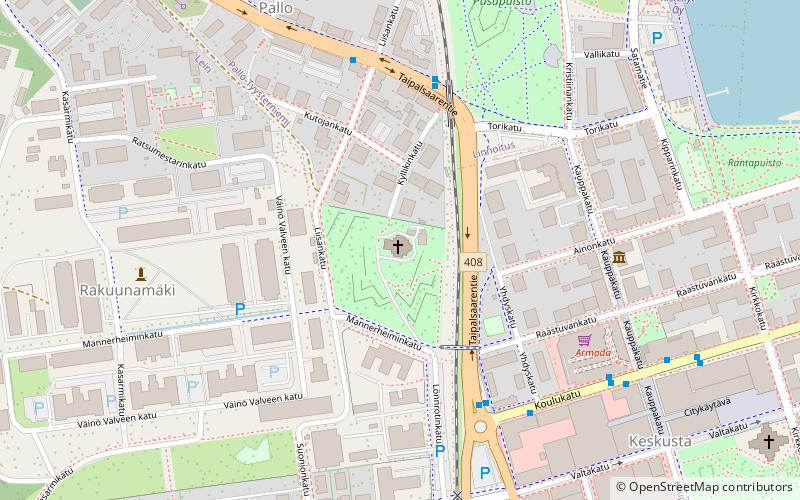 lappeenrannan kirkko lappeenranta location map