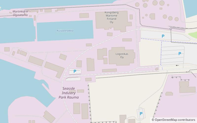 Rauma shipyard location map