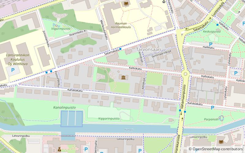 rauman merimuseo location map