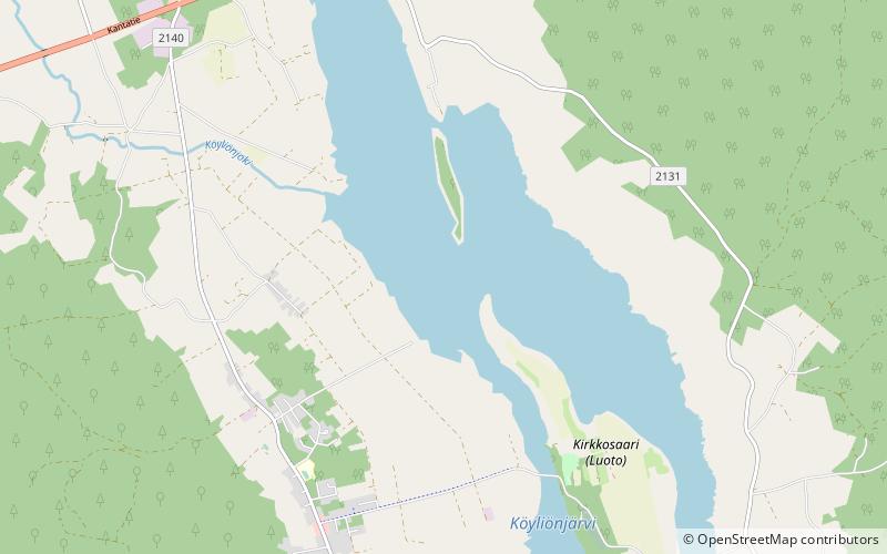 Köyliönjärvi location map