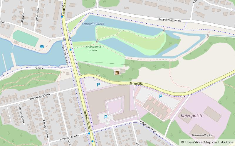 Lönnströmin Kotimuseo location map