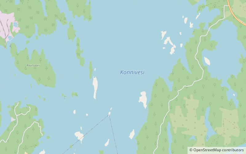 Konnivesi location map