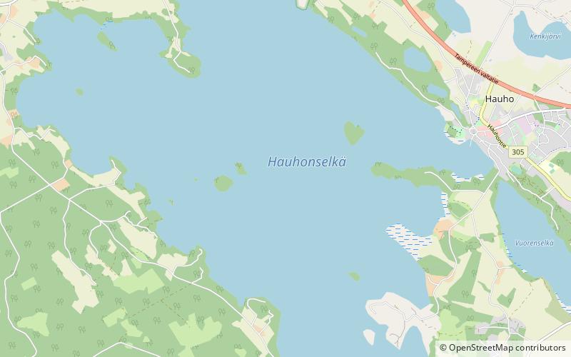 Hauhonselkä location map