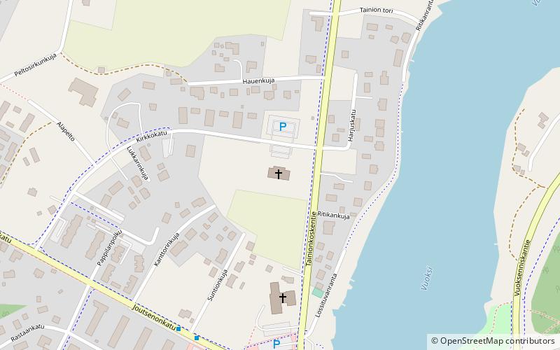 tainionkosken kirkko imatra location map
