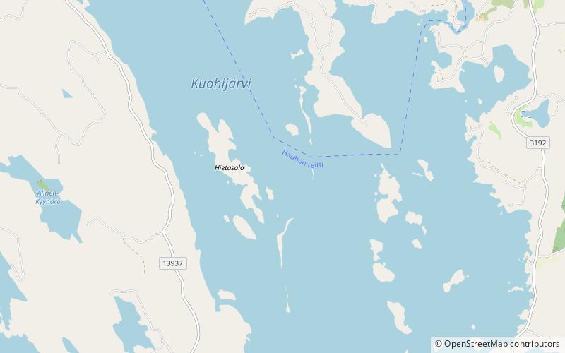 Kuohijärvi location map
