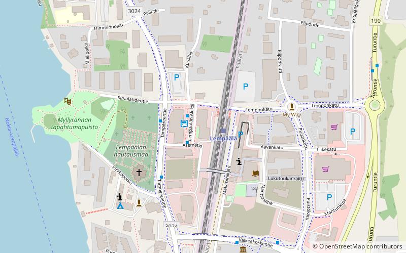 Lempäälän kirkko location map