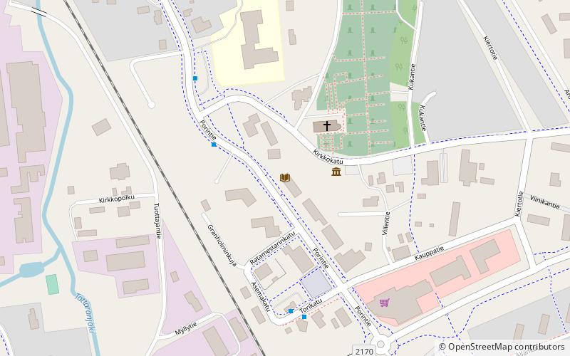 eglise de nakkila location map