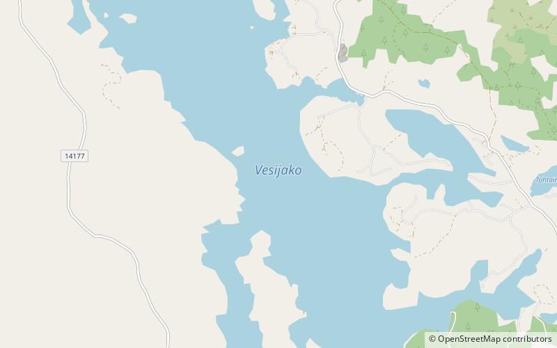 Vesijako location map