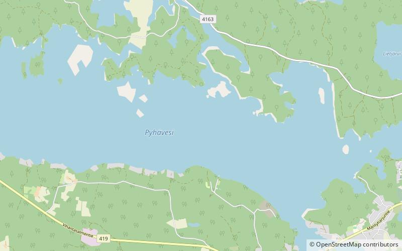 Pyhävesi location map