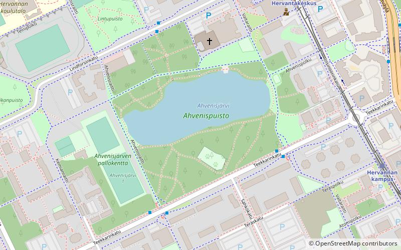 ahvenisjarven puisto location map
