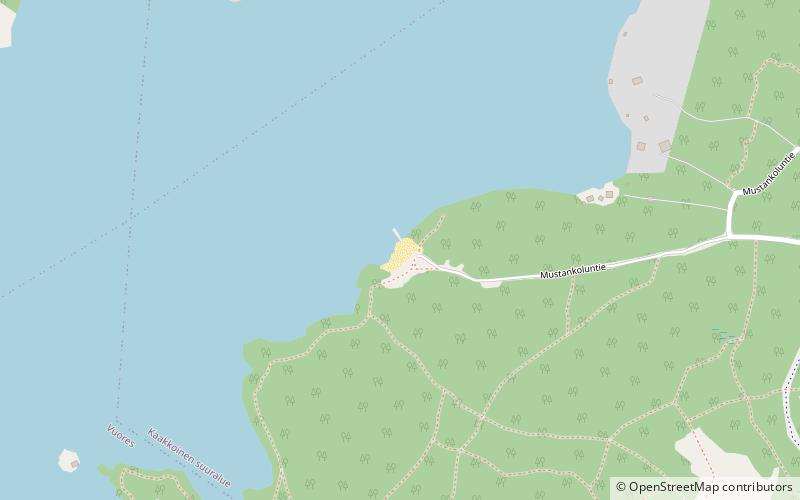 Särkijärvi beach location map