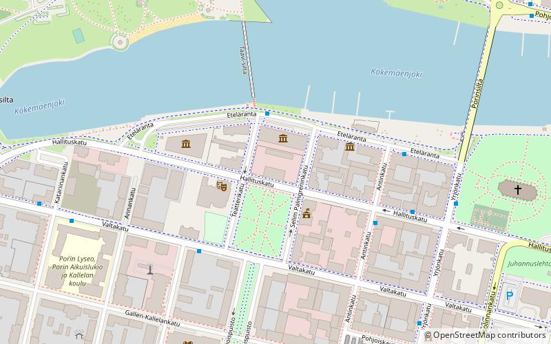 Pori Old Town Hall location map