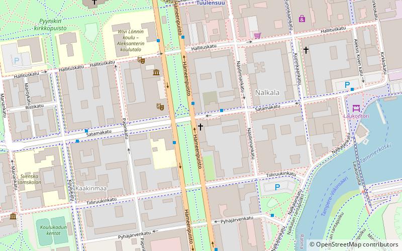 Tampere Workers' Hall location map