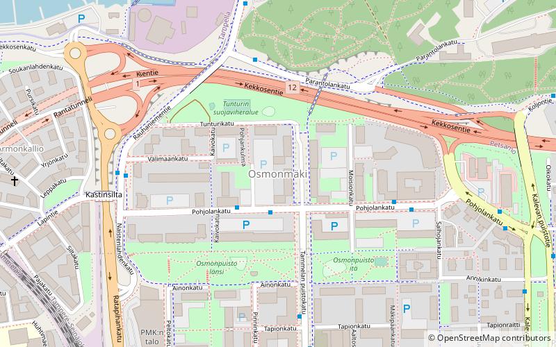 Osmonmäki location map