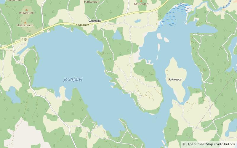 Joutsjärvi location map