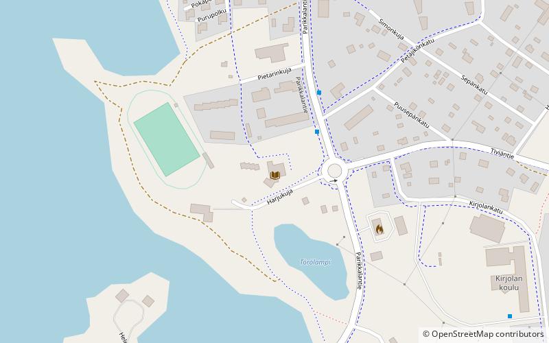 Parikkalan kirjasto location map