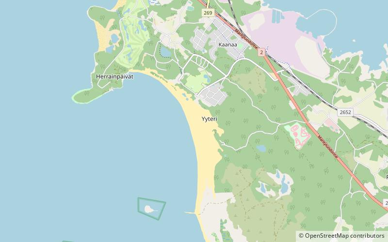Yyteri location map