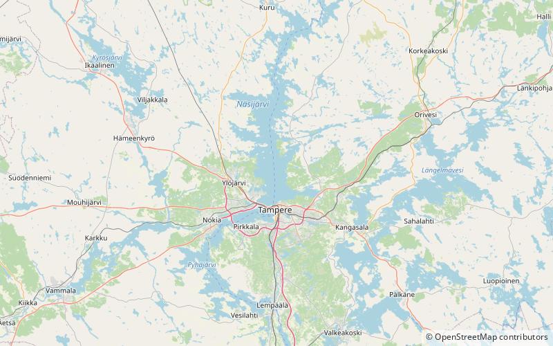 Näsijärvi location map