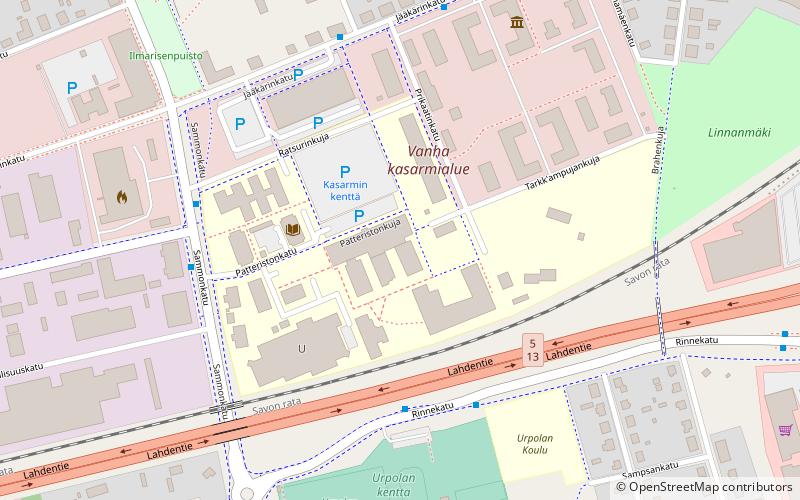 Fachhochschule Mikkeli location map