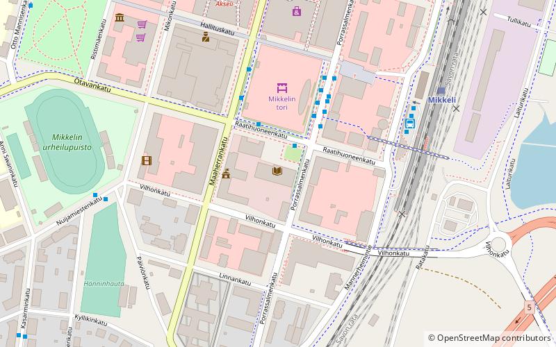 mikkelin kaupunginkirjasto location map