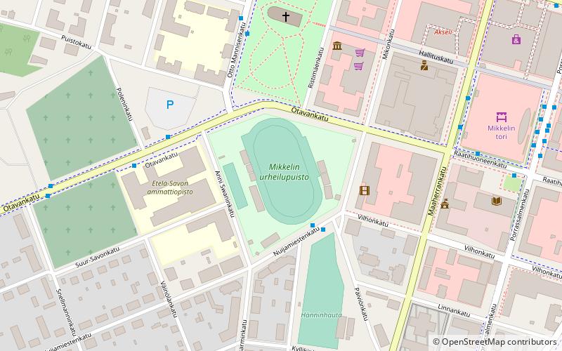 Mikkelin Urheilupuisto location map
