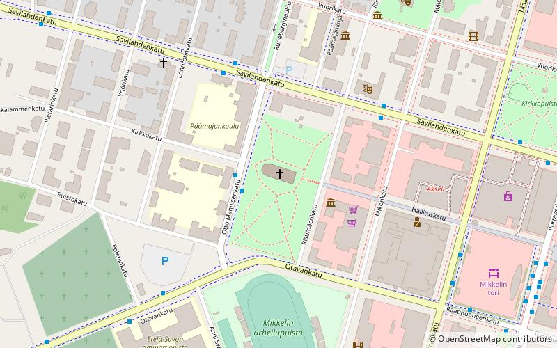 Mikkeli Cathedral location map