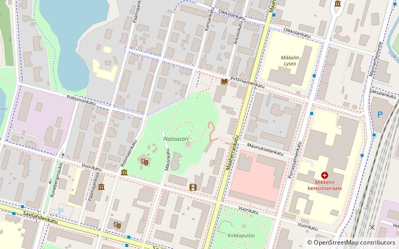 naisvuoren nakotorni mikkeli location map