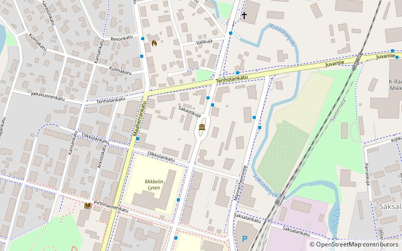 kirkkomuseo mikkeli location map