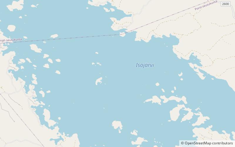 Isojärvi location map