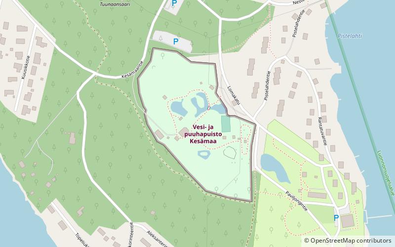 kesamaa punkaharju location map