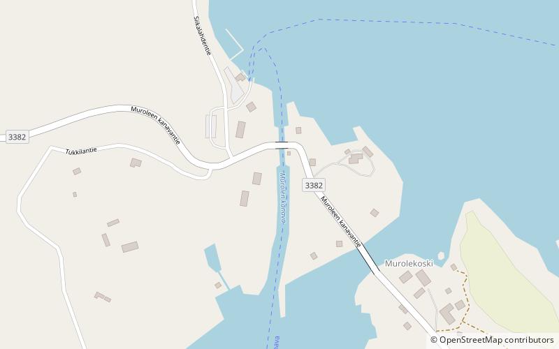Canal de Murole location map