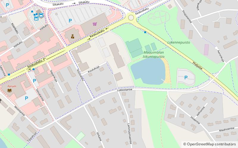 Jämsän pääkirjasto location map