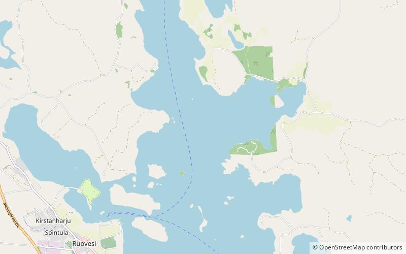 Lake Ruovesi location map