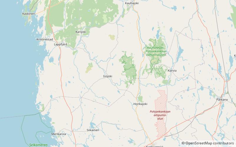 Isojoki location map