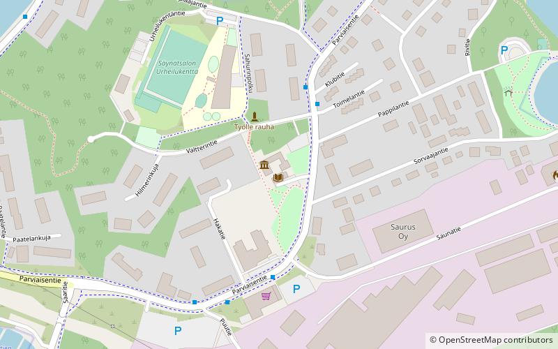 Säynätsalo Town Hall location map