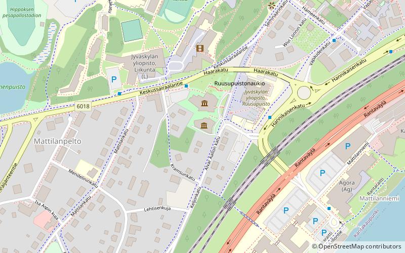 Musée de Finlande centrale location map