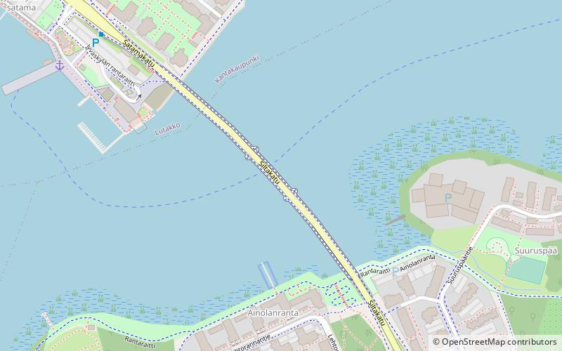 Kuokkala Bridge location map