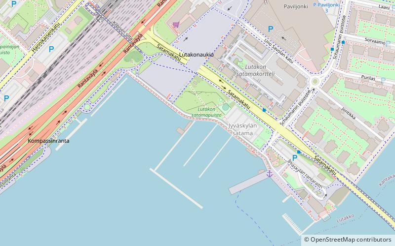 Jyväskylän satama location map