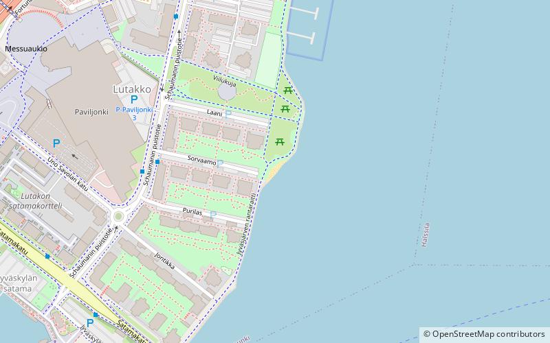 lutakon uimaranta jyvaskyla location map