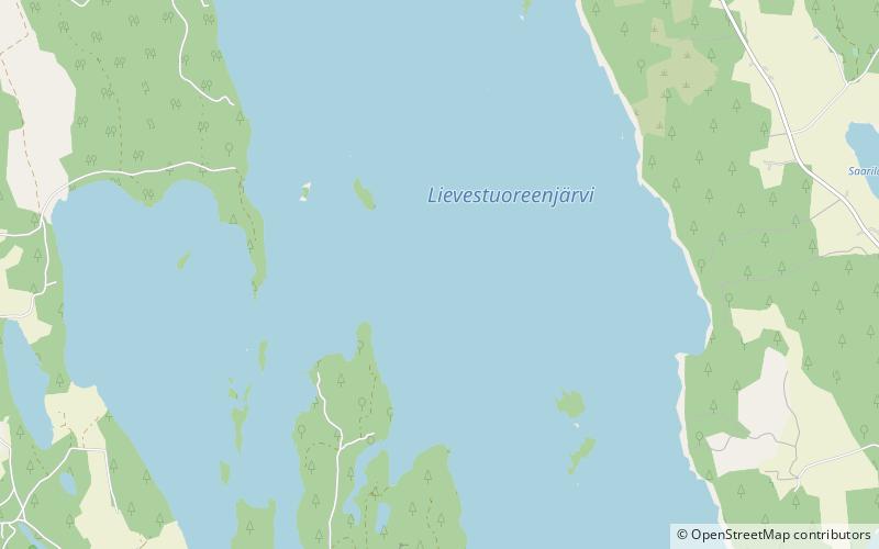 Lievestuoreenjärvi location map